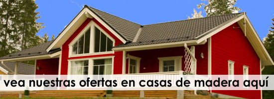 casas de madera ofertas