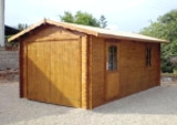 Garaje de Madera Modelo A