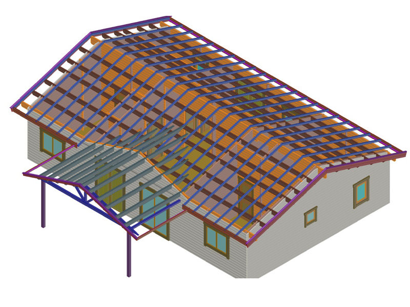 Plano 2 Casa de Madera Finlandia