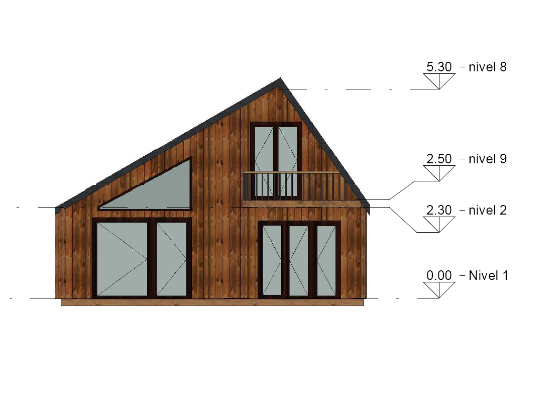 Plano 4 Casa de Madera Gala