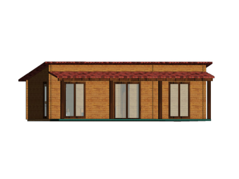 Plano 4 Casa de Madera Heidi