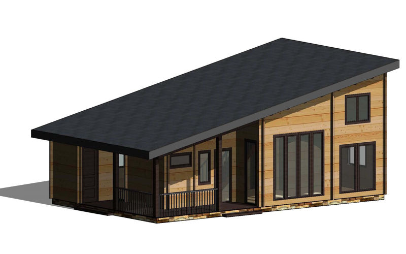 Plano 6 Casa de Madera Londres