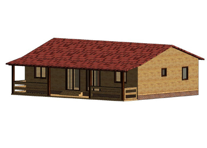 Plano 2 Casa de Madera Salamanca