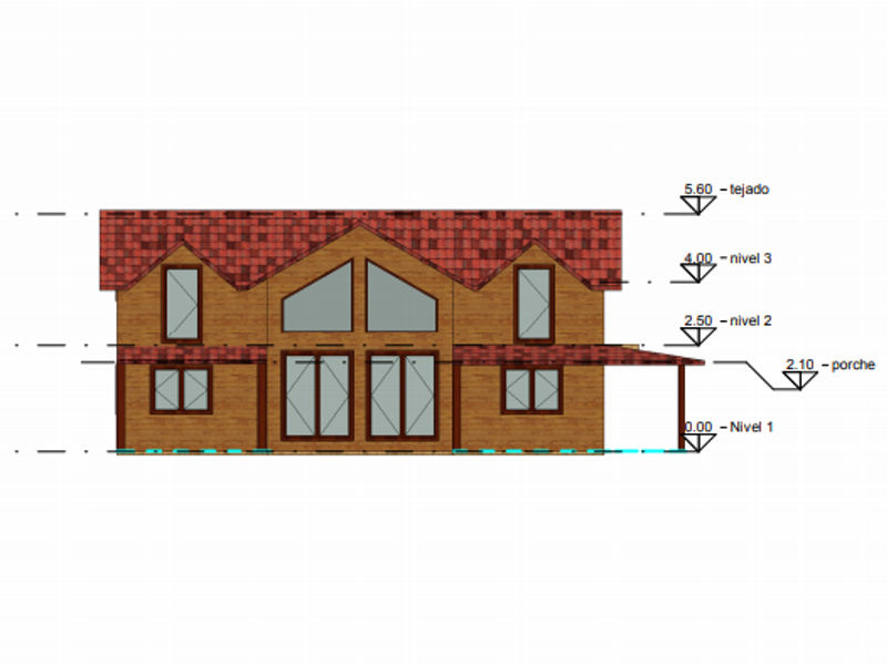 Plano 6 Casa de Madera Sergio