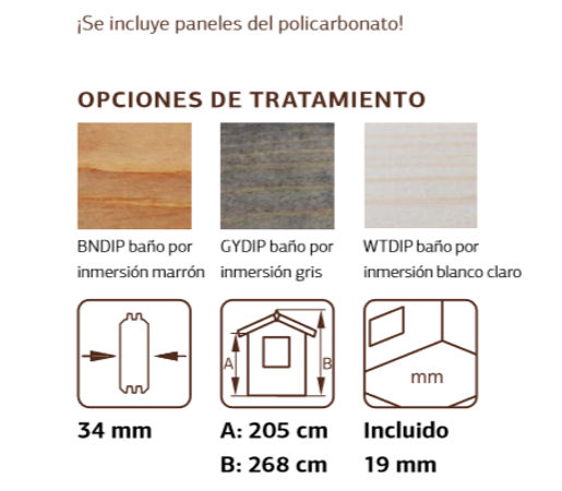 Detalles Casetas Irene