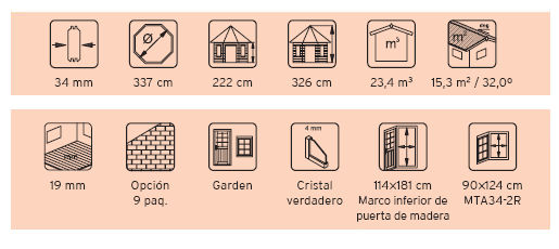 Detalles Casetas Carmen 7 Ventanas