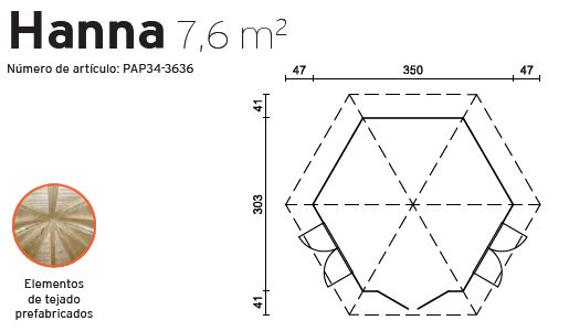 Detalles Casetas Hanna